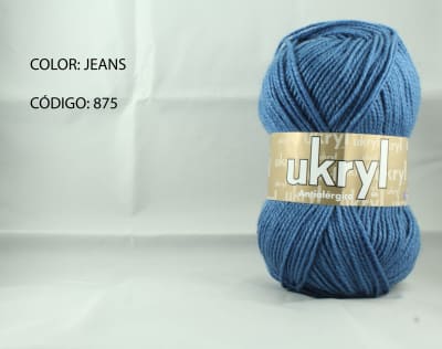 LANA UKRYL INVIERNO AZUL JEANS 875