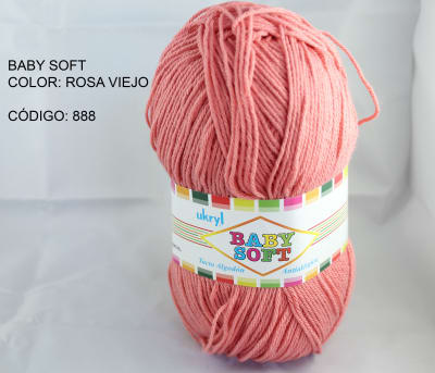 LANA BABY SOFT UKRYL ROSA 888