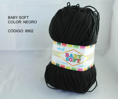 LANA BABY SOFT UKRYL NEGRO 8902