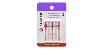 Aguja De Maquina Para Coser Cuero Set De 3 Unidades1