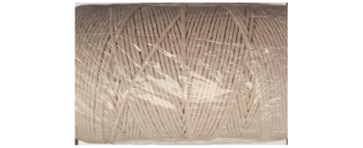 ALGODÓN PEINADO 3 MM CENIZA CONO 1 KILO1