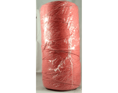 ALGODÓN PEINADO 3 MM CORAL CONO 1 KILO