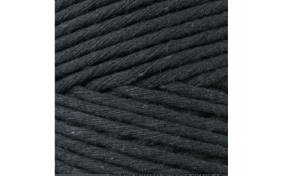 ALGODÓN PEINADO 3 MM GRAFITO CONO 1 KILO