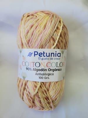 COTTON COLOR PETUNIA AMARILLO PATO N 2001