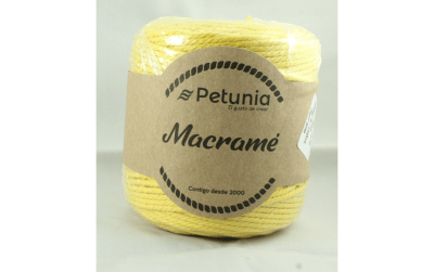 MACRAME 3 MM AMARILLO 