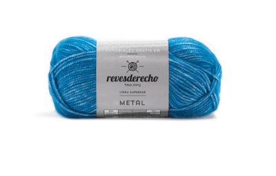 LANA METAL REVES DERECHO AZUL 0015