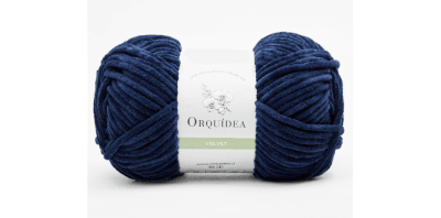VELVET ORQUIDEA AZUL MARINO 121