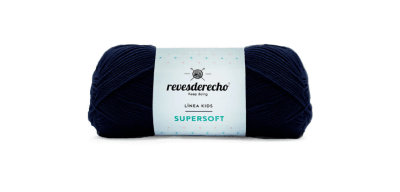 LANA SUPERSOFT REVES DERECHO AZUL MARINO 18