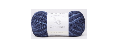 ALGODÓN MIX ORQUIDEA AZUL 6551