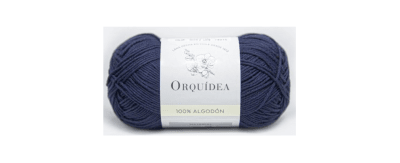 ALGODON ORQUIDEA AZUL MARINO 8041