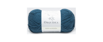 ALGODON ORQUIDEA AZUL PETROLEO 16