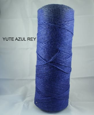 CORDON YUTE 2 MM AZUL REY CONO 1 KILO