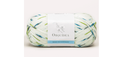 LANA BEBE ESTAMPADO ORQUIDEA BLANCO 041