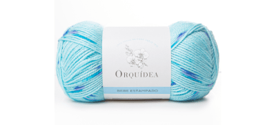 LANA BEBE ESTAMPADO ORQUIDEA TURQUESA 08