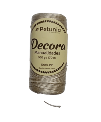 HILO DECORA PARA MANUALIDADES BEIGE 232