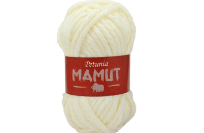 LANA MAMUT PETUNIA BLANCO 2391