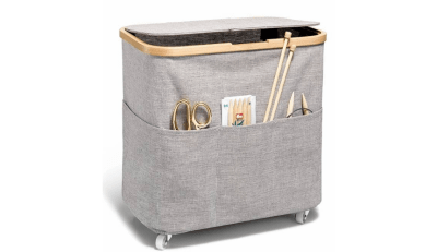 BOLSO TEJIDO CANVAS BAMBU PLEGABLE