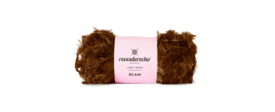 LANA GLAM REVES DERECHO BROWN 109 MADEJA 50 GR