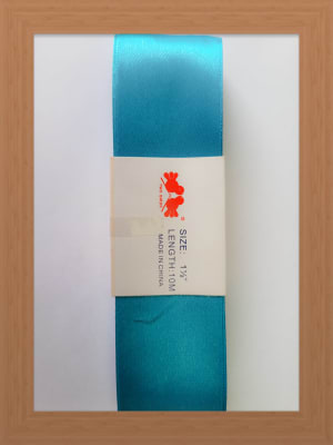 CINTA SATIN 4 CM COLOR CALIPSO