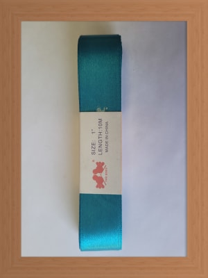 CINTA SATIN 2.5 CM COLOR CALIPSO