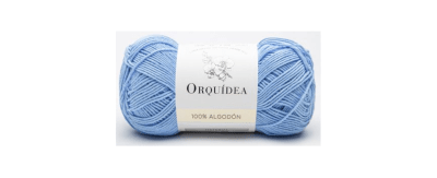 ALGODON ORQUIDEA CELESTE 421