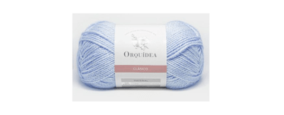 LANA CLASICA ORQUIDEA CELESTE 542