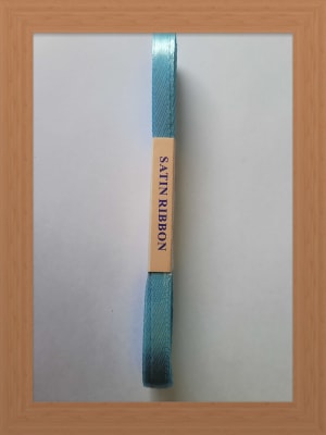 CINTA SATIN 0.7 CM COLOR CELESTE