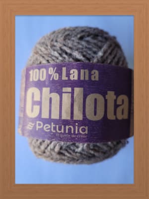 LANA CHILOTA PETUNIA BEIGE OSCURO 22