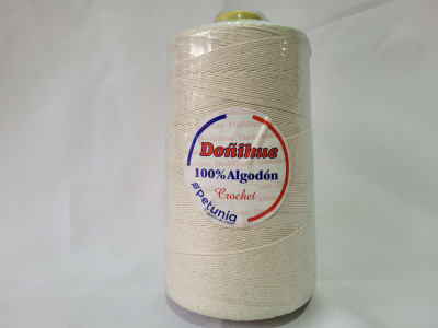 CONO ALGODON 400 GR CRUDO DOÑIHUE2