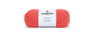 LANA COLORS REVES DERECHO CORAL MADEJA 100 GR
