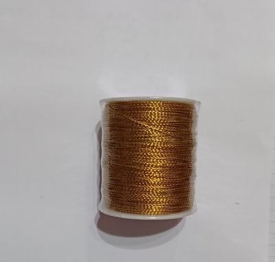 CORDON LUREX 1 MM DORADO 100 METROS