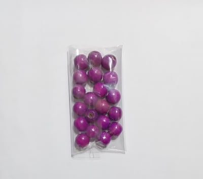 CUENCAS MADERA 1.4 CM COLOR MORADO