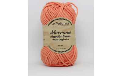 ALGODON MACRAME 3 MM DAMASCO 6022