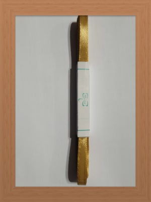 CINTA SATIN 0.7 CM COLOR DORADO OSCURO