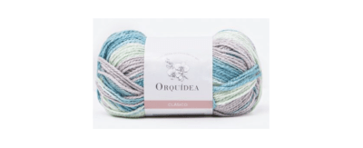 LANA CLASICA MIX ORQUIDEA ESMERALDA 614