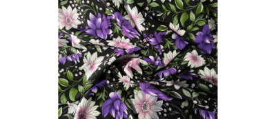 BI STRETCH FLOREADO MORADO