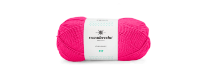 HILO PERLE REVES DERECHO FUCSIA FLUOR 55