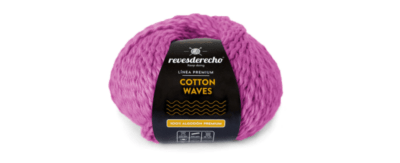 COTTON WAVES REVES DERECHO FUCSIA 22