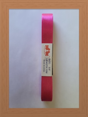 CINTA SATIN 1.5 CM COLOR FUCSIA