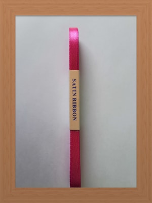 CINTA SATIN 0.7 CM COLOR FUCSIA