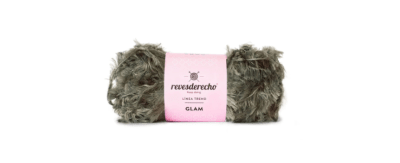 LANA GLAM REVES DERECHO GREY 56 MADEJA 50 GR