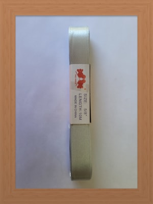 CINTA SATIN 1.5 CM COLOR GRIS PERLA