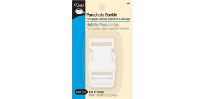 HEBILLA BOLSO 25 MM BLANCO