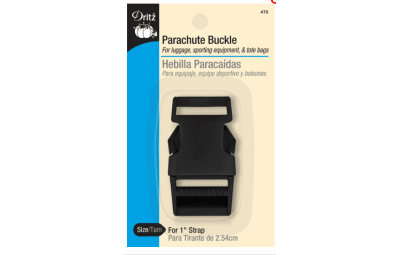 HEBILLA BOLSO DRIZT NEGRO 25 MM
