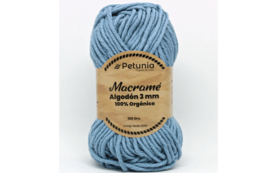 ALGODÓN MACRAME 3 MM CELESTE 6012