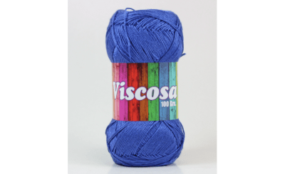 HILO VISCOSA PETUNIA JEANS MADEJA 100 GR