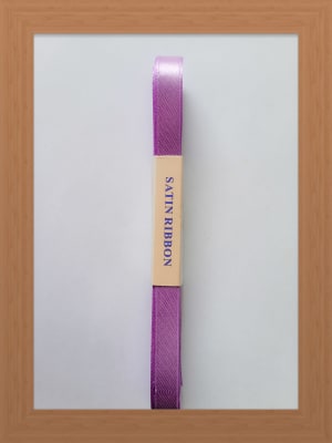 CINTA SATIN 1 CM COLOR LILA