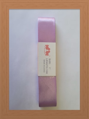 CINTA SATIN 2.5 CM COLOR LILA