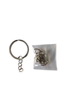 ARGOLLAS LLAVERO PLATEADAS 20 UNIDADES2