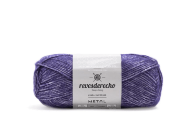 LANA METAL REVES DERECHO MORADO 00061